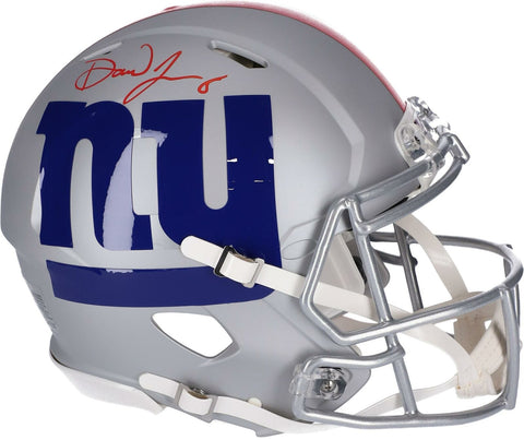 Daniel Jones New York Giants Signed AMP Alternate Speed Authentic Helmet