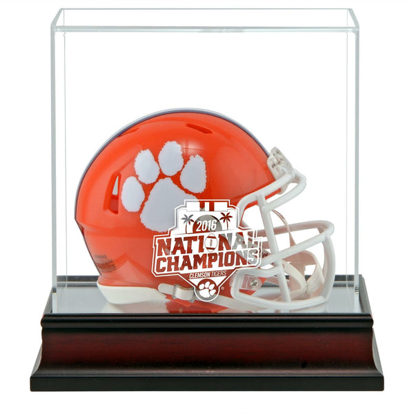 Clemson Tigers College Football Playoff 2016 National Champs Mini Helmet Case