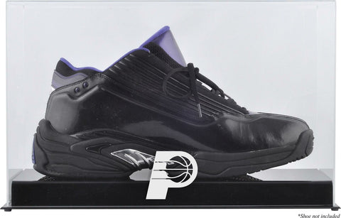 Indiana Pacers Team Logo Basketball Shoe Display Case-Fanatics