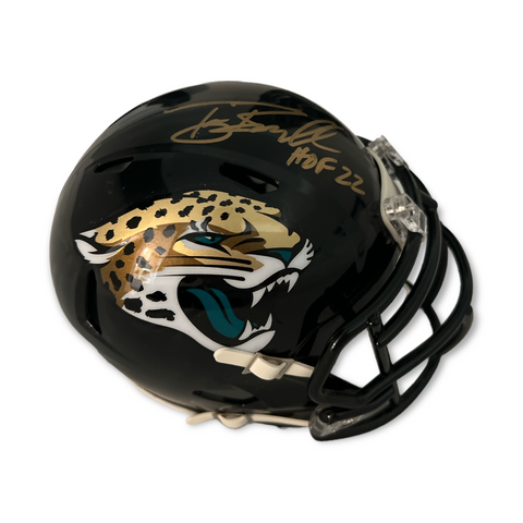 Tony Boselli Signed Autographed Jaguars Mini Helmet w/ HOF 22 Inscription JSA