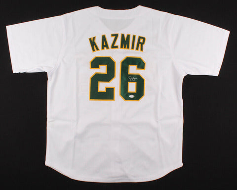 Scott Kazmir Signed Oakland Athletics A's Jersey (PSA COA) 3xAll Star Pitcher