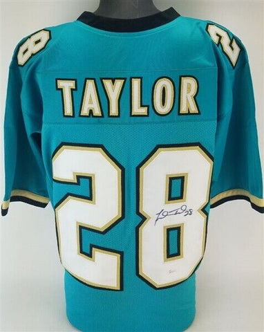 Fred Taylor Signed Jaguars Jersey (JSA) Jacksonville R.B. (1998-2008) Gators