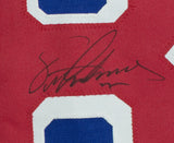 Eric Lindros New York Signed Custom Blue Hockey Jersey HOF 16 Inscription JSA