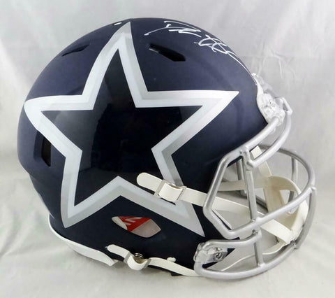 Deion Sanders Signed Cowboys F/S AMP Speed Authentic Helmet - Beckett W Auth