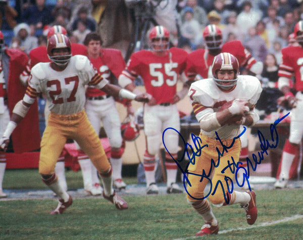 Pat Fischer Autographed/Signed Washington Redskins 8x10 Photo 27825