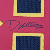 Autographed/Signed DANTE HALL Kansas City Black Football Jersey JSA COA Auto