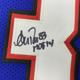 Autographed/Signed ANDRE REED HOF 14 Buffalo Blue Football Jersey JSA COA Auto