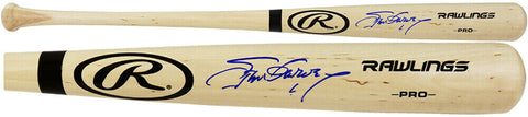Steve Garvey Signed Rawlings Pro Blonde Baseball Bat - (SCHWARTZ SPORTS COA)