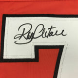 Autographed/Signed RON HEXTALL Philadelphia Orange Hockey Jersey JSA COA Auto