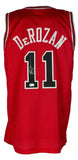 DeMar DeRozan Signed Chicago Bulls Jersey (Beckett) 5xNBA All Star Small Forward