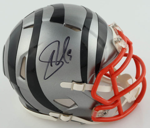 Carson Palmer Signed Cincinnati Bengals Flash Alternate Speed Mini Helmet (JSA)
