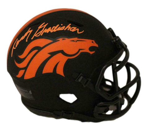 Randy Gradishar Autographed Denver Broncos Eclipse Mini Helmet JSA 29613