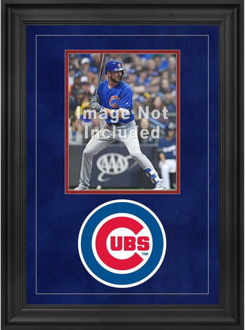Chicago Cubs Deluxe 8" x 10" Vertical Photo Frame with Team Logo - Fanatics