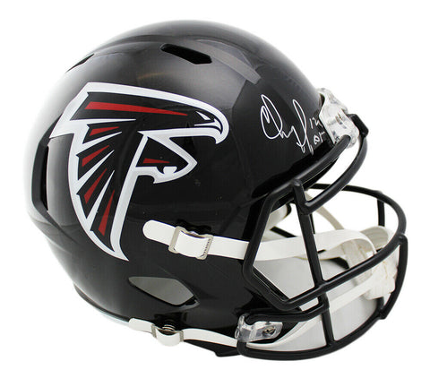 Chris Doleman Signed Atlanta Falcons Speed Full Size NFL Helmet "HOF 12"