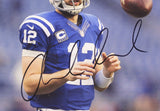 Andrew Luck Signed Framed 16x20 Indianapolis Colts Photo BAS