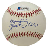 Willie Mays Monte Irvin Dual Signed Giants Baseball BAS LOA AA05927