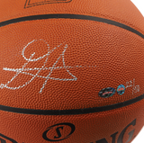 DEANDRE AYTON Autographed Phoenix Suns Logo Authentic Basketball STEINER LE 50