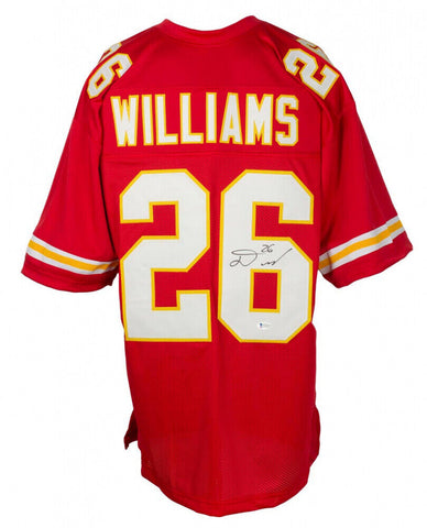 Damien Williams Signed Kansas City Chiefs Jersey (Beckett) Super Bowl LIV Champ