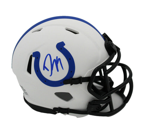 Dwight Freeney Signed Indianapolis Colts Speed Lunar NFL Mini Helmet