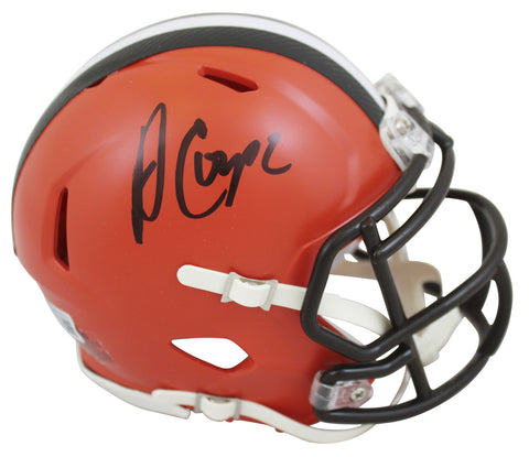 Browns Amari Cooper Authentic Signed Speed Mini Helmet Autographed BAS Witnessed