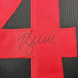 Autographed/Signed Kyle Juszczyk San Francisco Black Jersey Beckett BAS COA