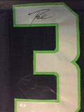 Russell Wilson Signed Seattle Seahawks 36" x 39" Framed Jersey / 7xPro Bowl Q.B.