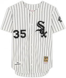 FRMD Frank Thomas White Sox Signed Mitchell & Ness Authentic Jersey w/Insc-LE 35