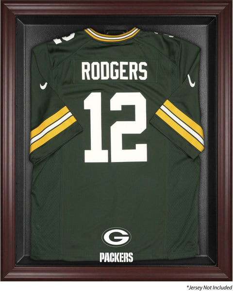 Packers Mahogany Frame Jersey Display Case - Fanatics Authentic