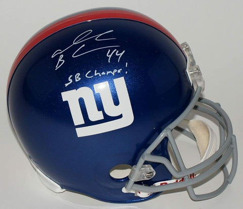 Ahmad Bradshaw Signed N.Y. Giants Full Sized Helmet (JSA COA) 2xSuper Bowl Champ