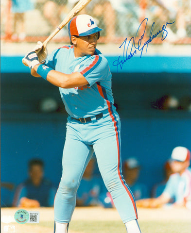 Expos Andres Galarraga Authentic Signed 8x10 Photo Autographed BAS #BD71812