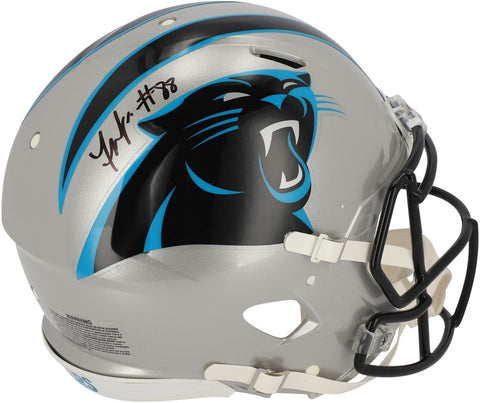 Terrace Marshall Jr. Carolina Panthers Signed Riddell Speed Authentic Helmet