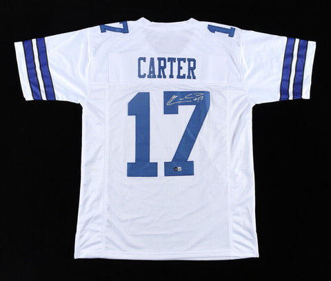 Quincy Carter Signed Dallas Cowboys Jersey (Beckett Hologram) Former Georgia Q.B