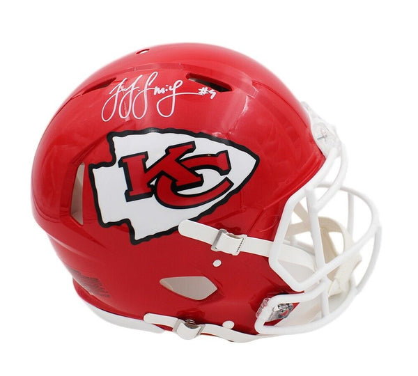 JuJu Smith-Schuster Signed Kansas City Chiefs Speed Authentic NFL Helmet