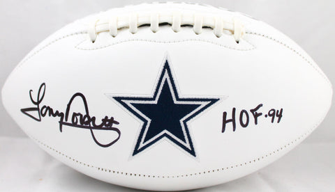 Tony Dorsett Autographed Dallas Cowboys Logo Football w/HOF - Beckett W Hologram
