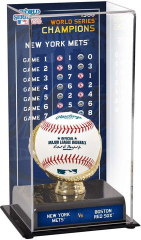 New York Mets 1986 World Series Champions Sublimated Case & Series Listing Image