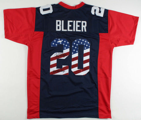 Rocky Bleier Signed Pittsburgh Steelers "Spirit of America" Jersey (JSA COA) R.B