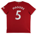 Manchester United Harry Maguire Authentic Signed Red Adidas Jersey BAS