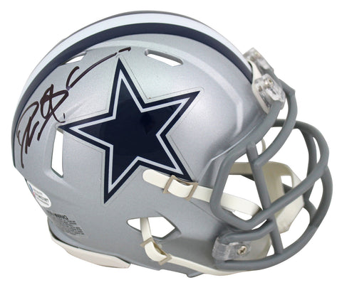 Cowboys Deion Sanders Authentic Signed Speed Mini Helmet Autographed BAS Witness