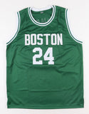 Sam Jones Signed Boston Celtics Jersey Inscribed "HOF 83" (PSA COA) Died in 2021