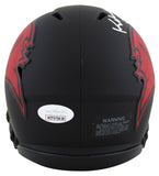 Buccaneers Keyshawn Johnson Signed Eclipse Speed Mini Helmet JSA Wit #WIT073618