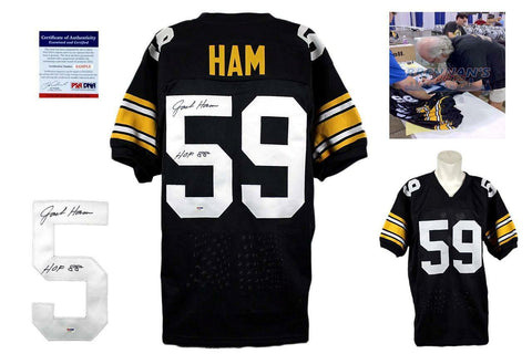 Jack Ham SIGNED Jersey - PSA/DNA - HOF 88 - Pittsburgh Steelers Autographed