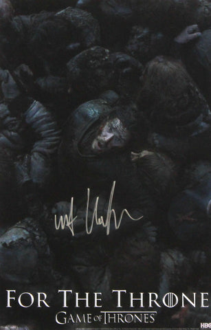 Kit Harington Signed Game of Thrones 11x17 Photo - Battle of the Bastards