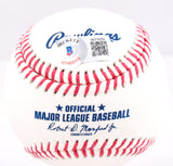 Hideki Matsui Autographed Rawlings OML Baseball- Beckett W Hologram *Blue
