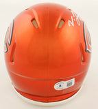 Velus Jones Jr Signed Chicago Bears Mini Helmet (Beckett) 3rd Rd Pick /Tennessee