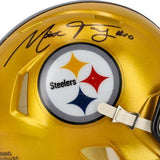 Mitchell Trubisky Steelers Signed Riddell Flash Alternate Speed Mini Helmet