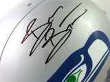 Brian Bosworth Signed Seattle Seahawks F/S 83-01 TB Helmet-Beckett W Auth *Black