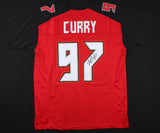 Vinny Curry Signed Tampa Bay Buccaneers Jersey (JSA COA) Super Bowl LII Champion