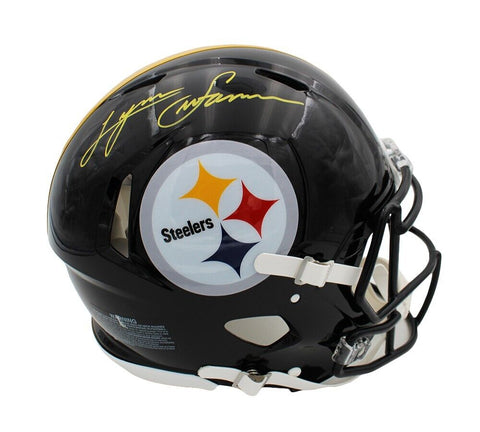 Lynn Swann Signed Pittsburgh Steelers Speed Authentic Black NFL Helmet