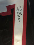 Michael Vick Signed Atlanta Falcons 36"x39" Framed Jersey (JSA COA) 4xPro Bowler