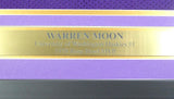 WASHINGTON WARREN MOON AUTOGRAPHED FRAMED PURPLE JERSEY "78 ROSE" MCS 177850